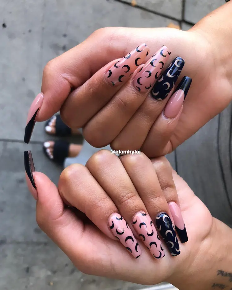 Minimal French manicure clean finish